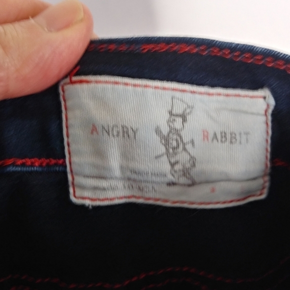 Angry Rabbit jeans size 3x - Picture 4 of 6